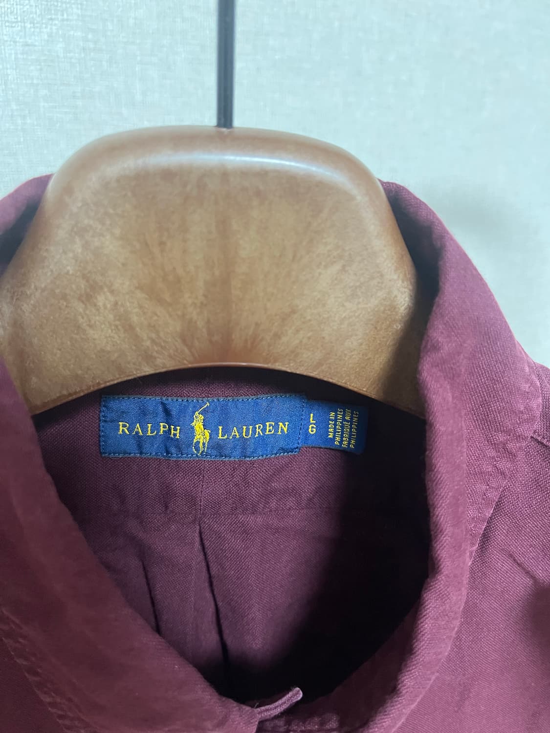 폴로 옥스포드 셔츠 L 상품이미지2