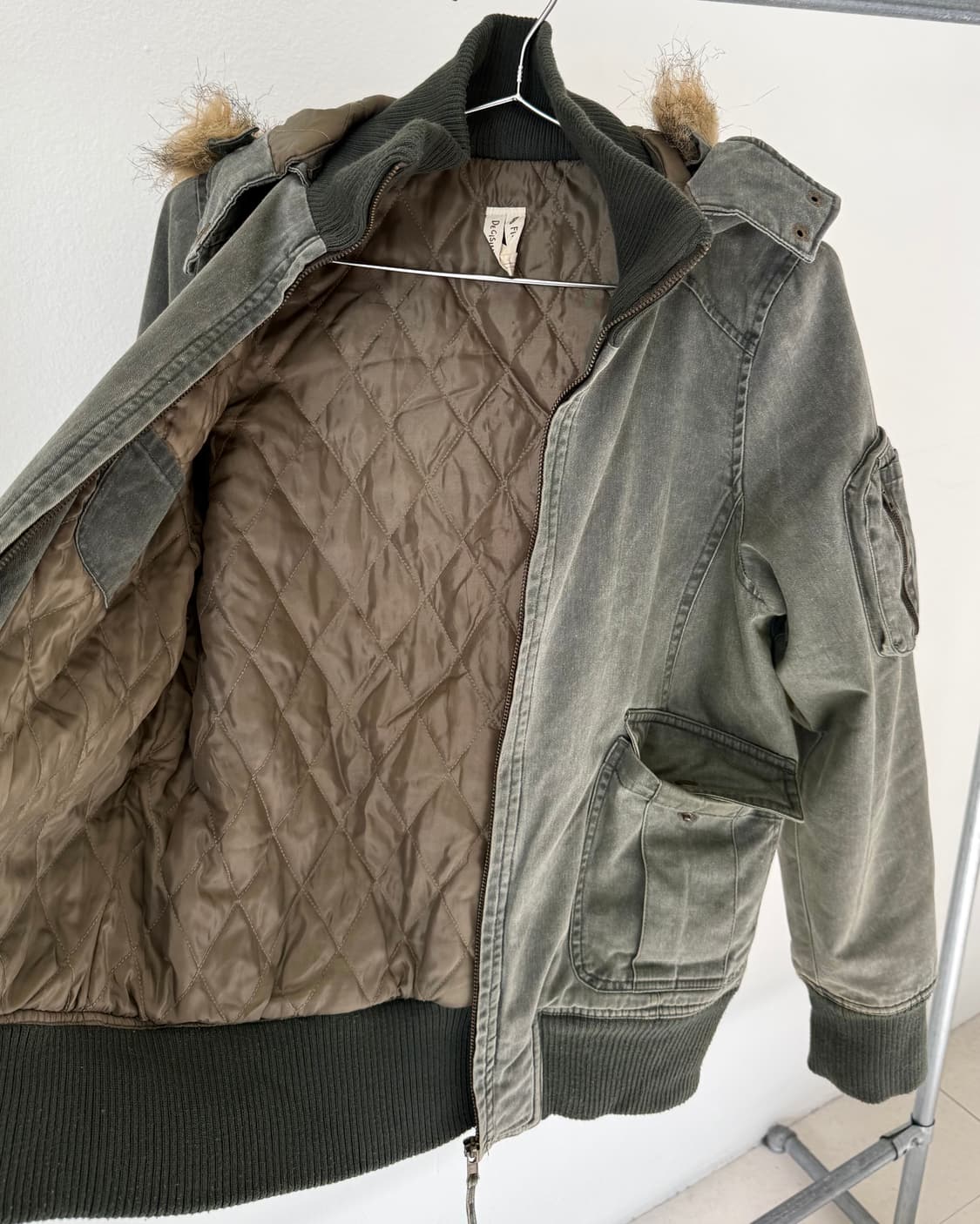 빈티지 누빔 자켓 상품이미지2