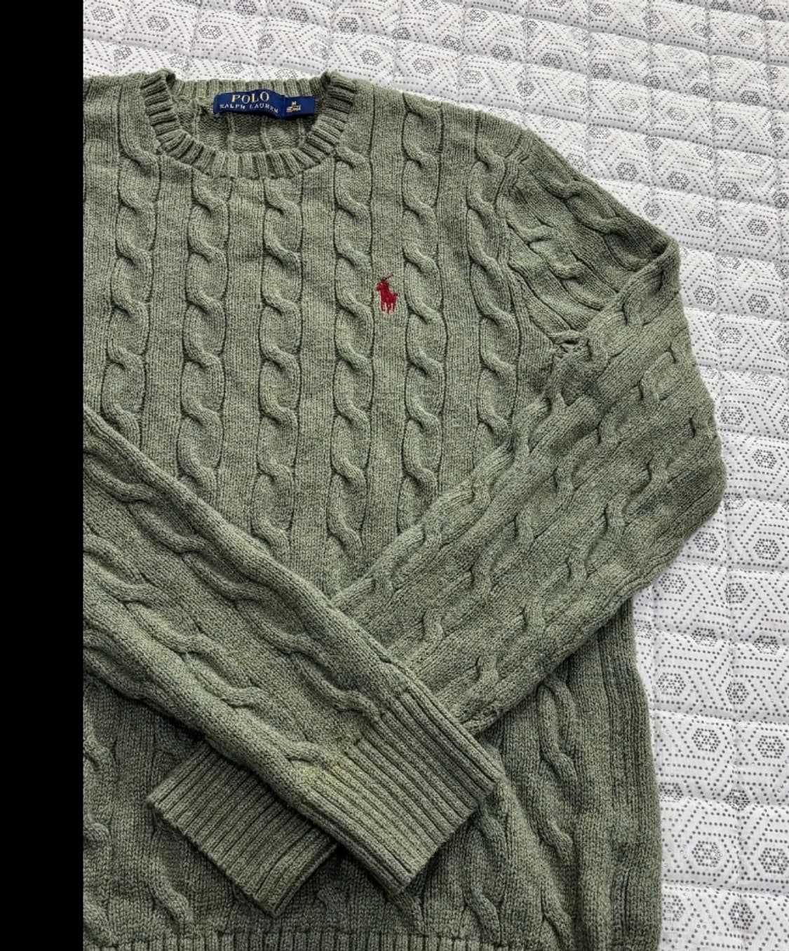 폴로 랄프로렌 꽈배기 케이블 니트 95 상품이미지1