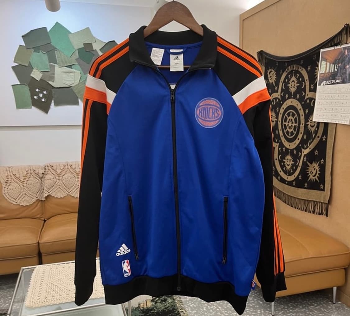 아디다스 뉴욕 닉스 NBA 트랙탑 져지 상품이미지1