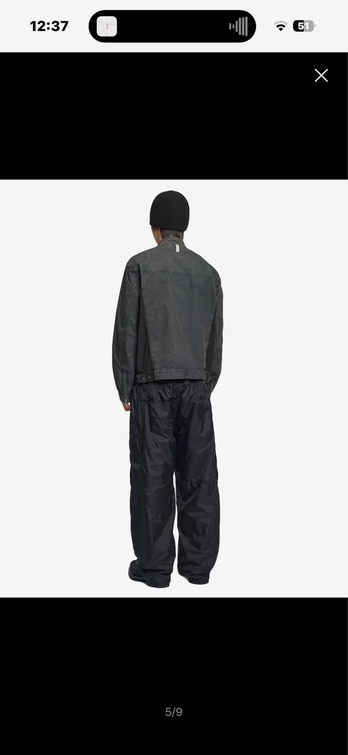 노매뉴얼 OVERDYED TWO-TONE JACKET 상품이미지3