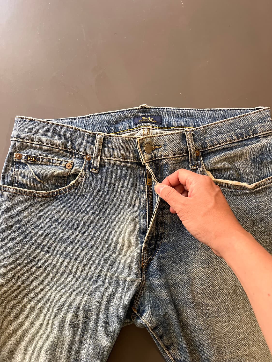 폴로 랄프로렌 더 설리반 슬림 데님 팬츠 상품이미지4