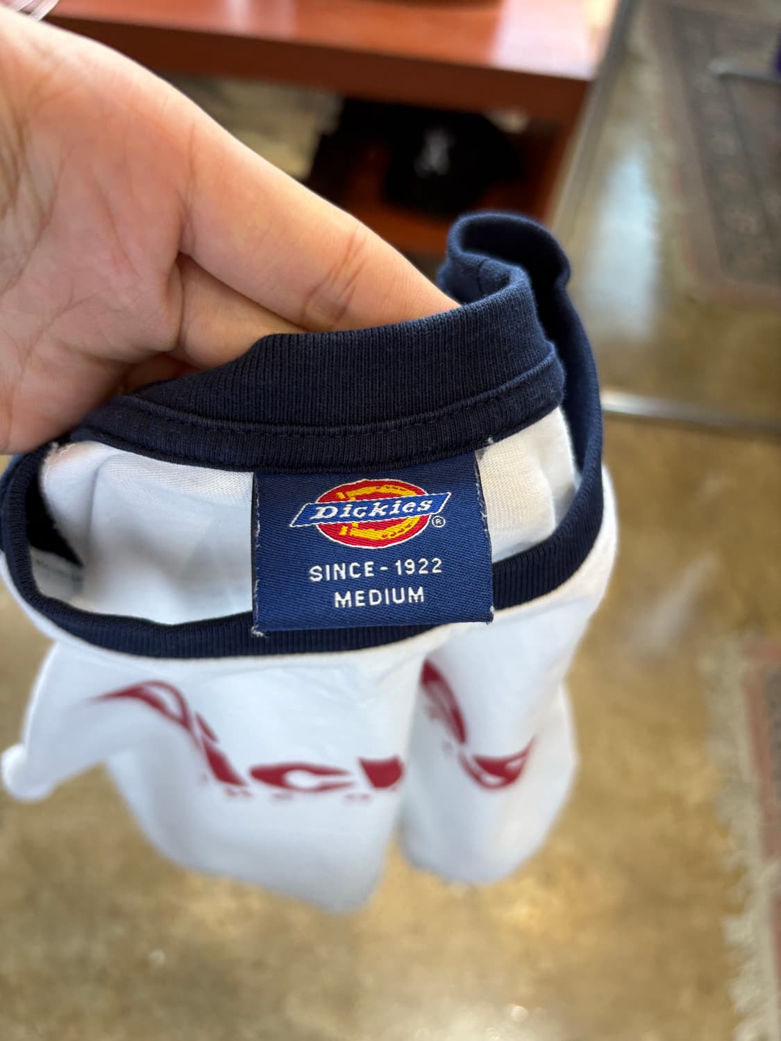 디키즈 나그랑 배색 티셔츠 상품이미지3