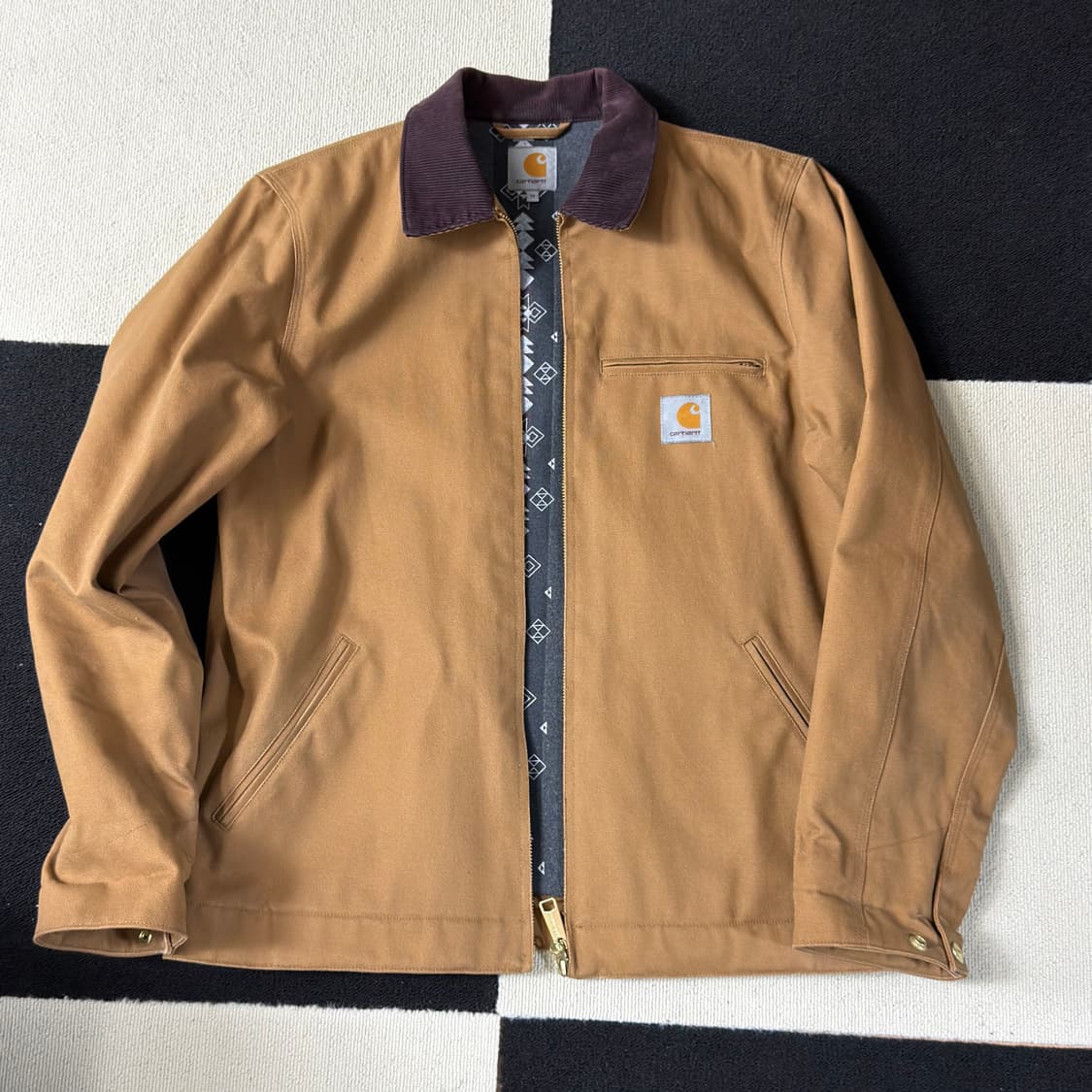칼하트 WIP 디트로이트 자켓 (F/W 블랭킷 안감) 상품이미지1