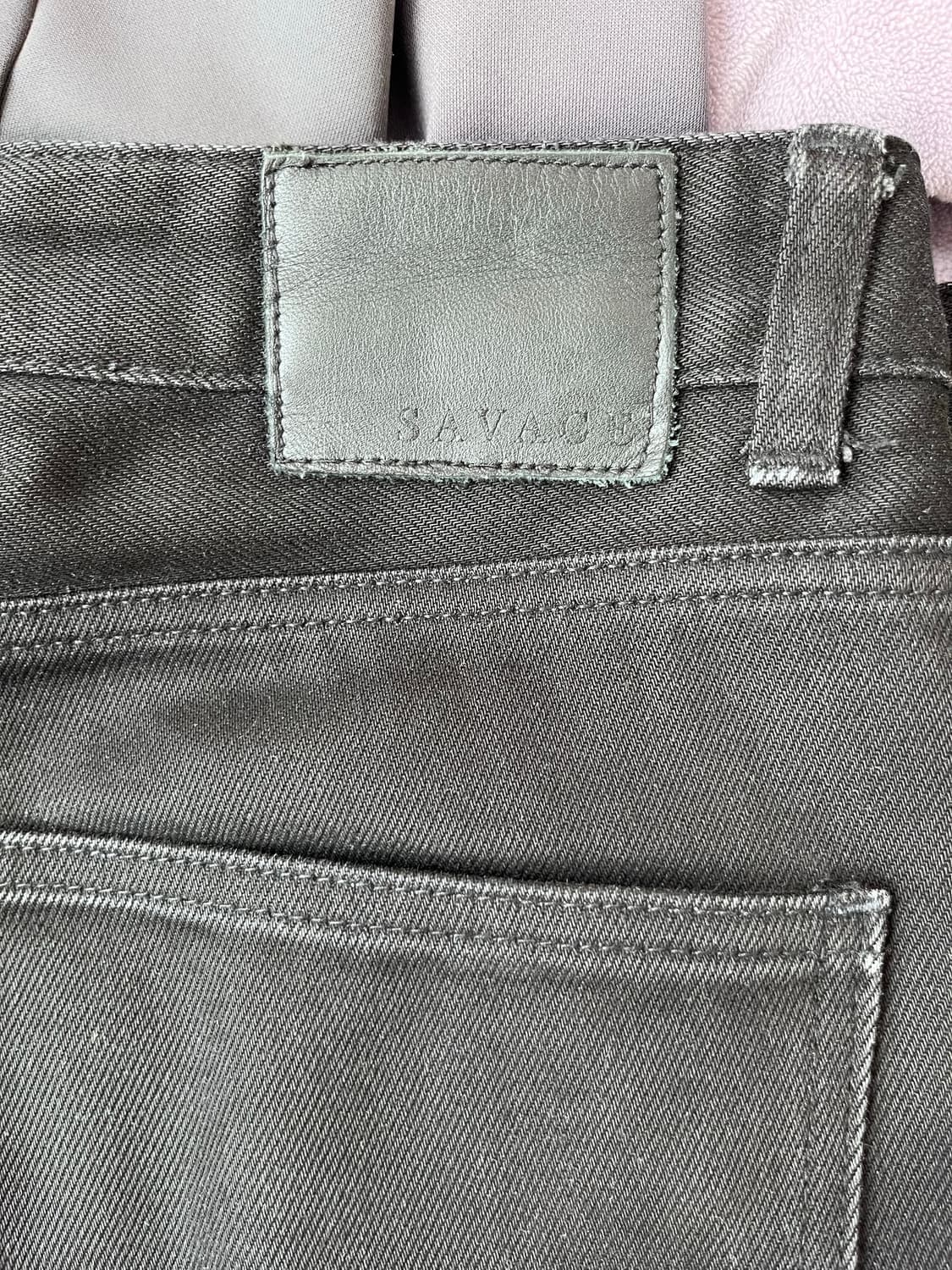 세비지 블랙 데님 상품이미지3