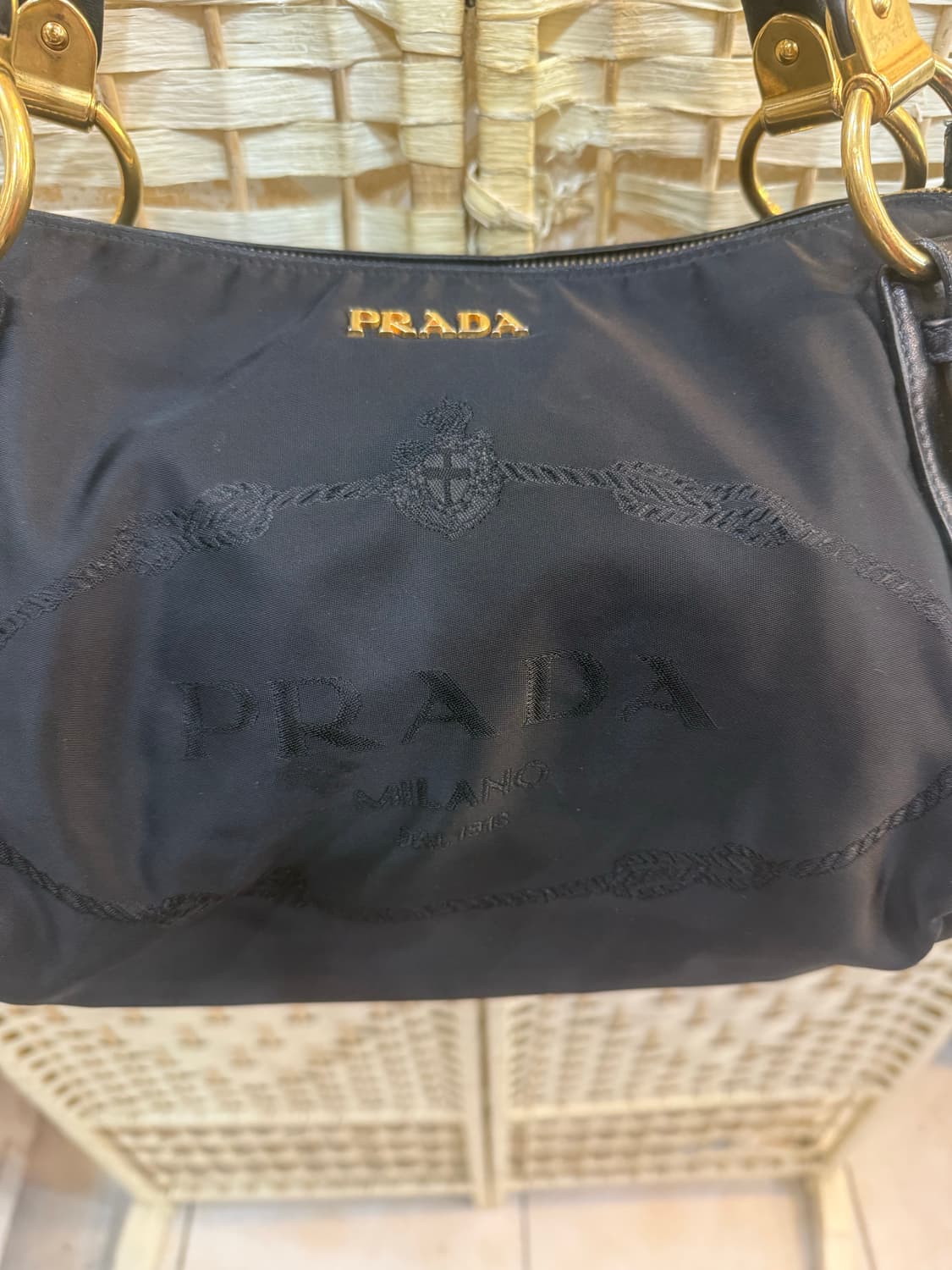 정품 프라다 나일론 2way백 팝니다 상품이미지2