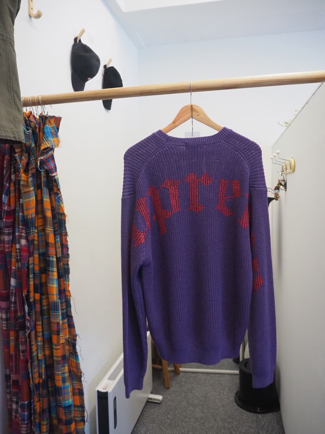Supreme old english logo knit 상품이미지2