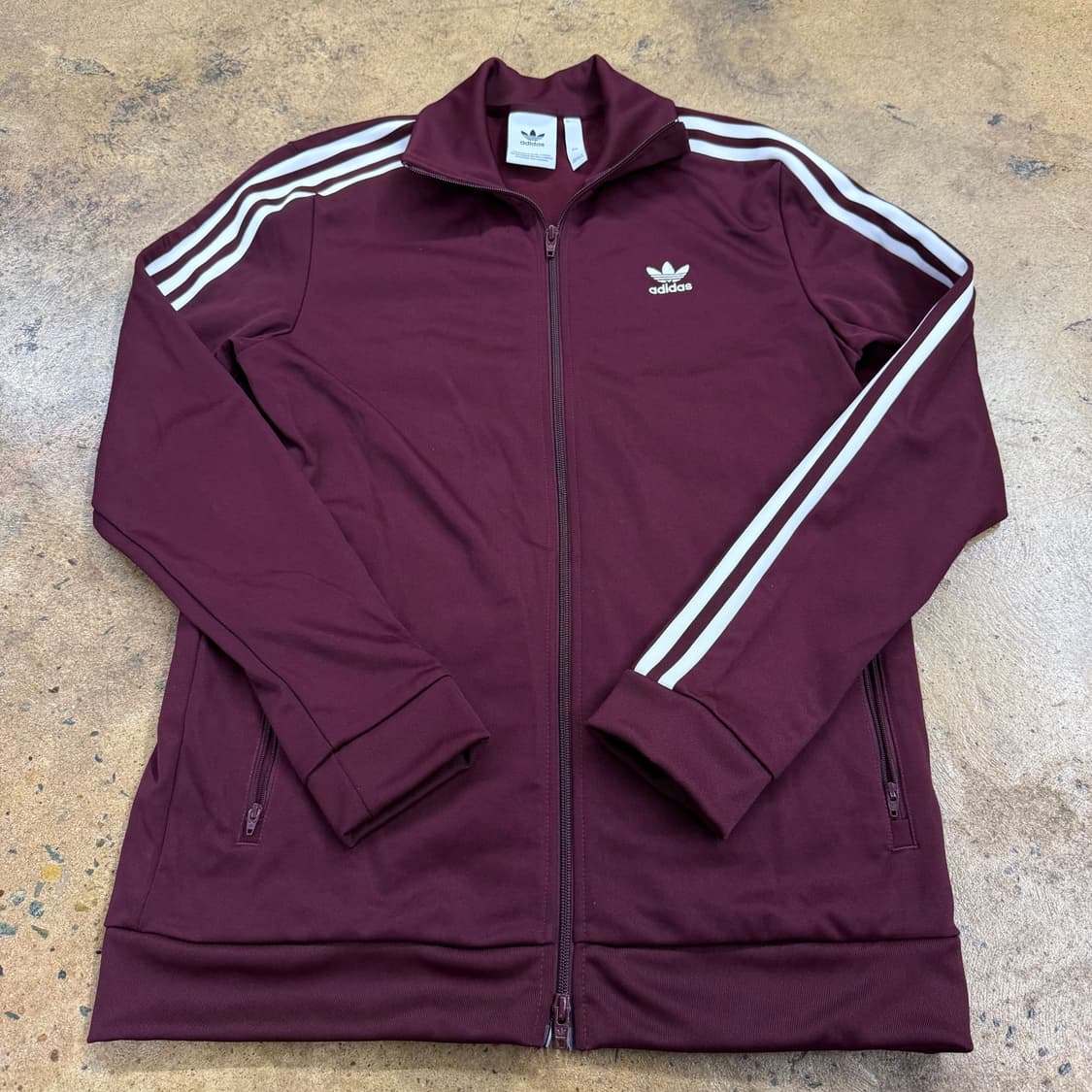 아디다스 버건디 베켄바우어 투웨이 져지 트랙탑 상품이미지2