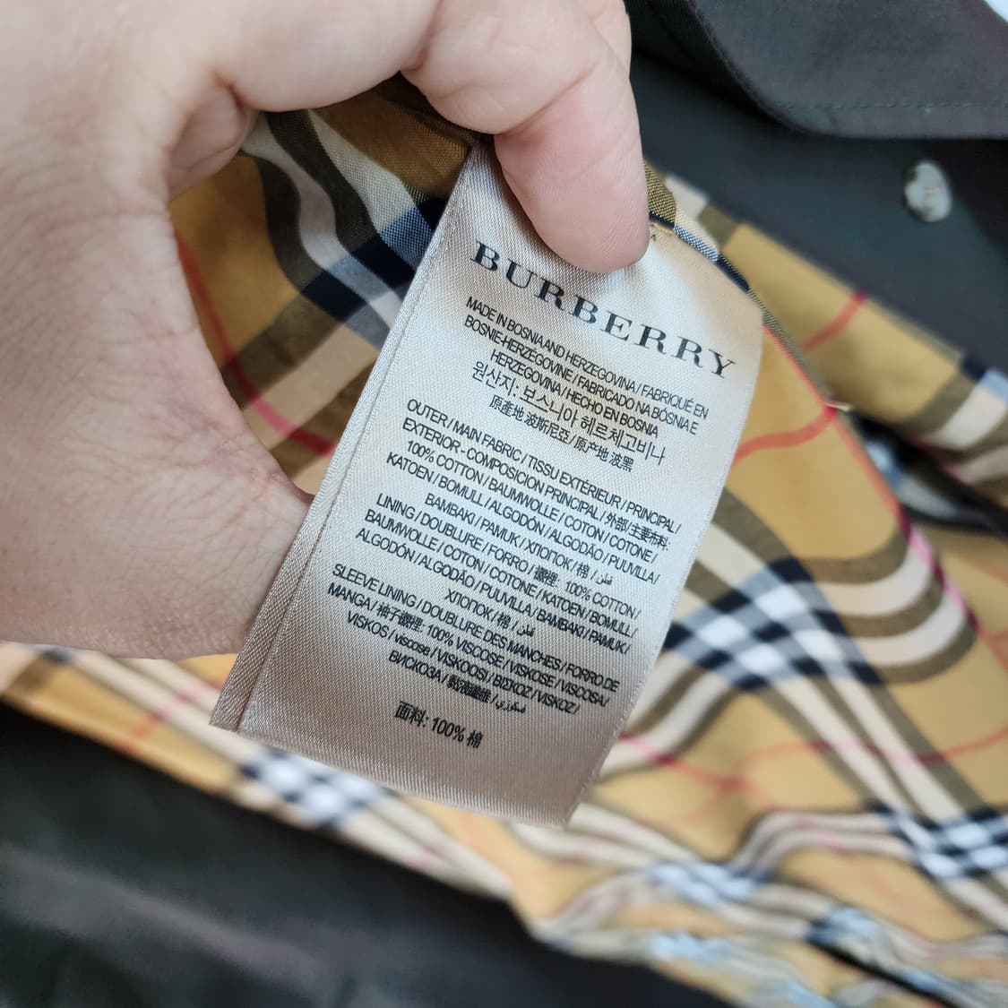 버버리 롱 트렌치 코트 상품이미지7