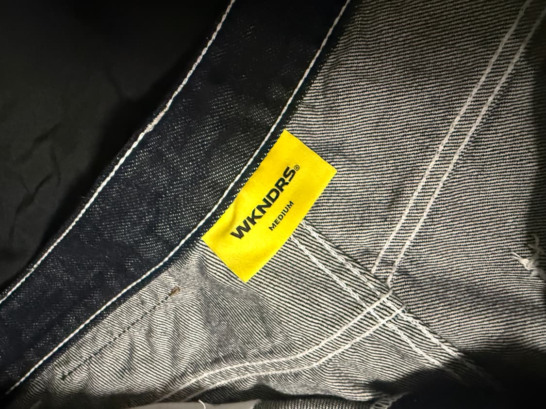 위캔더스 데님버뮤다 STARS DENIM SHORTS (DENIM) 상품이미지3