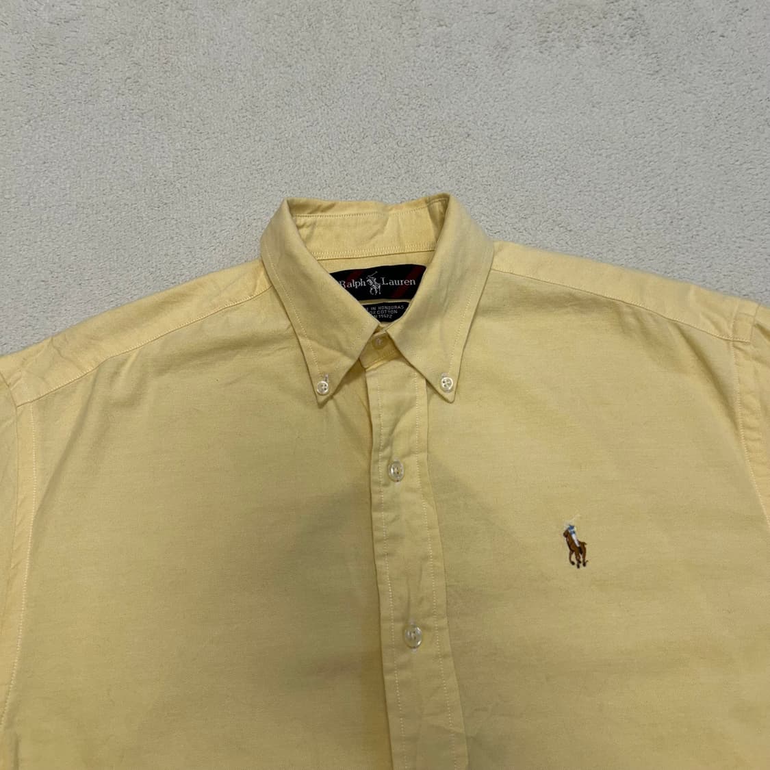 Polo lemon yellow shirt  상품이미지5