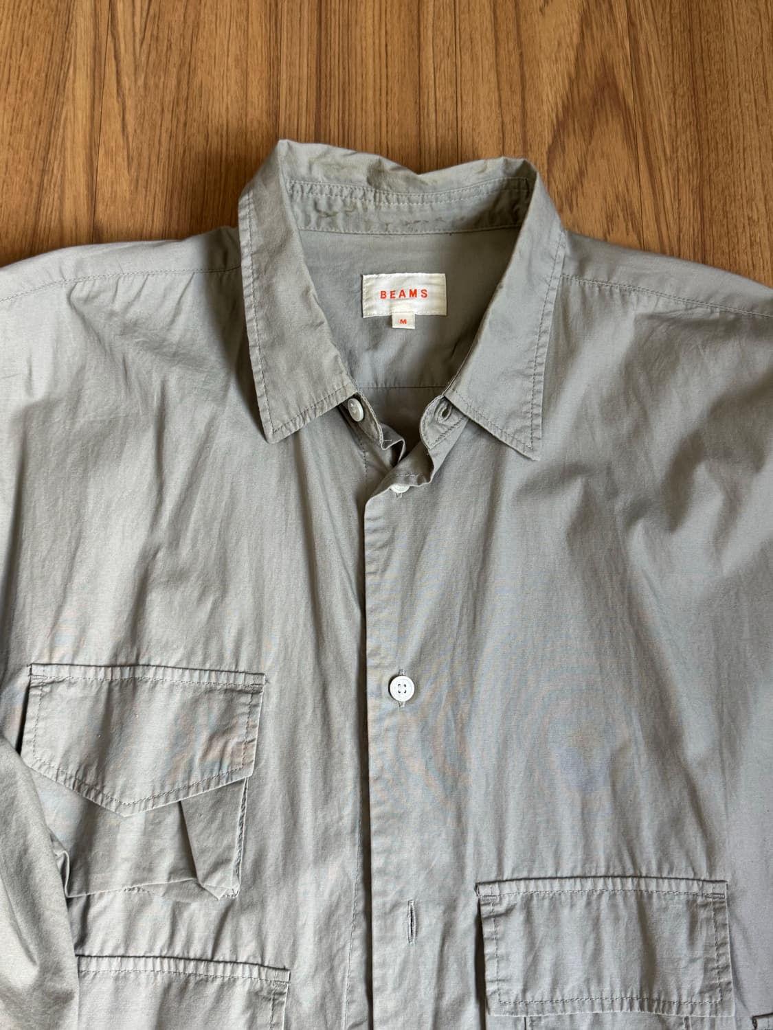 빔즈 피싱포켓 셔츠 M사이즈 상품이미지1