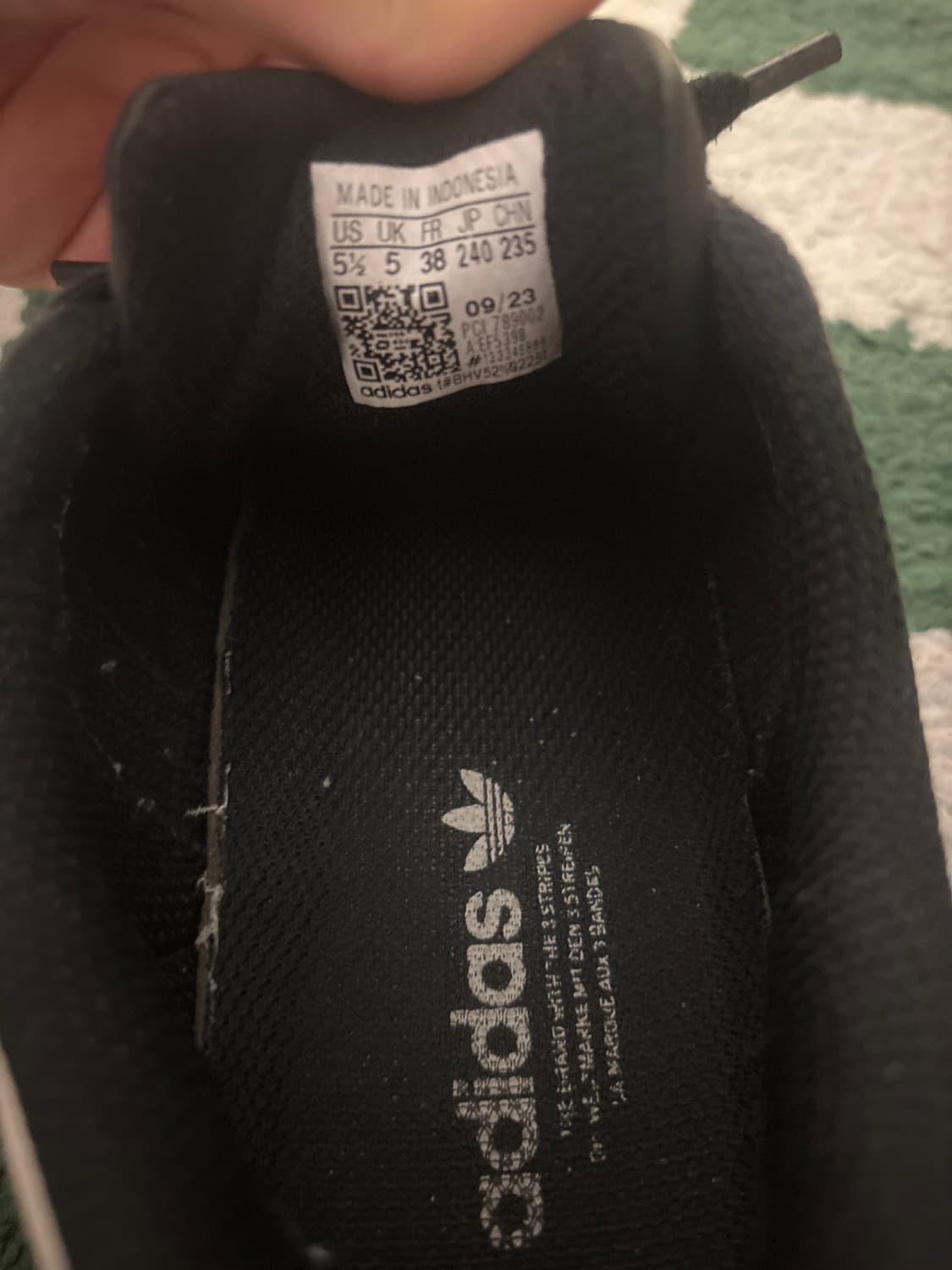 아디다스 슈퍼스타 블랙 240mm 상품이미지3