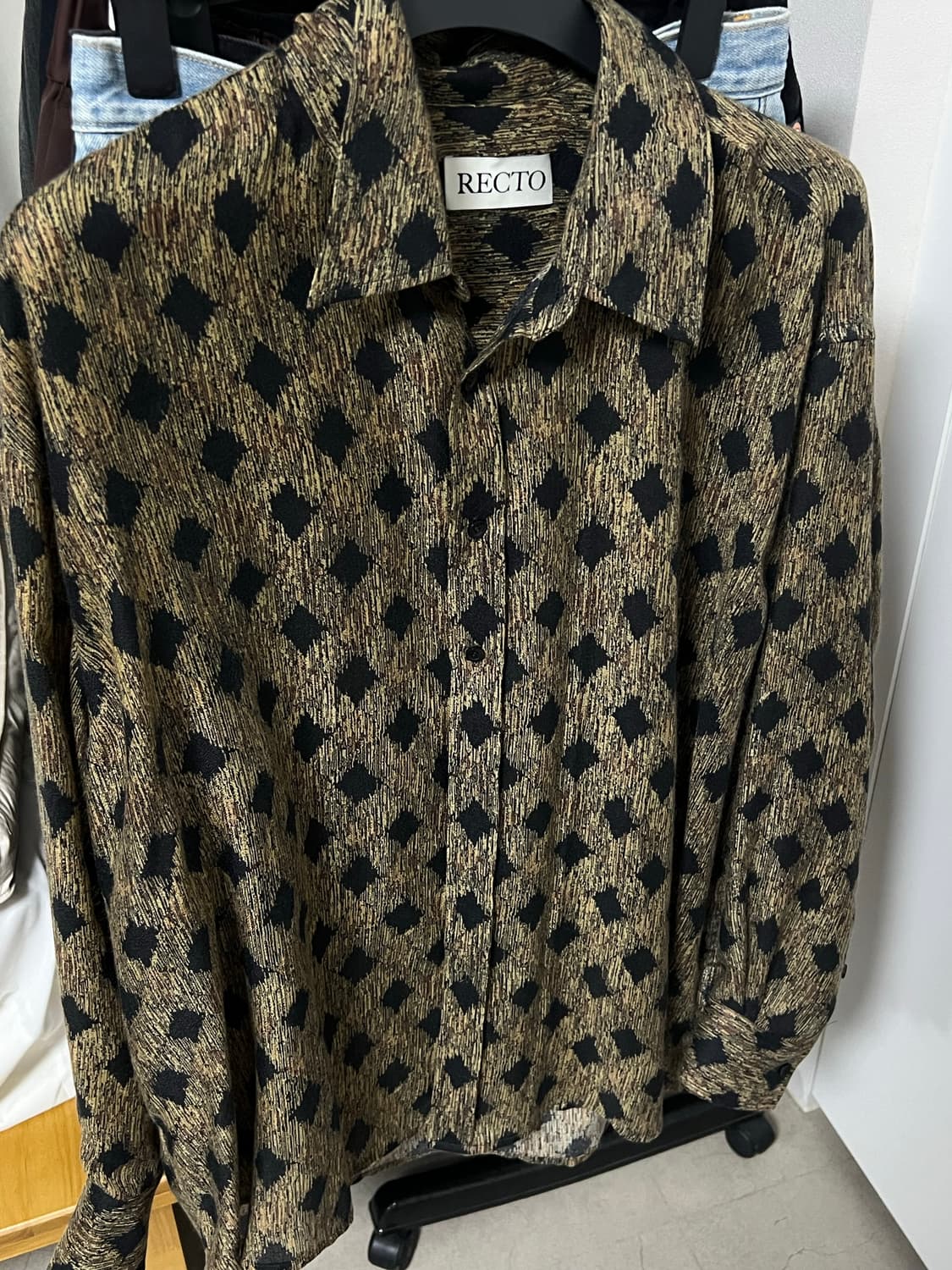 렉토 80S 프렌치 프린팅 대디 셔츠 (S) 상품이미지2