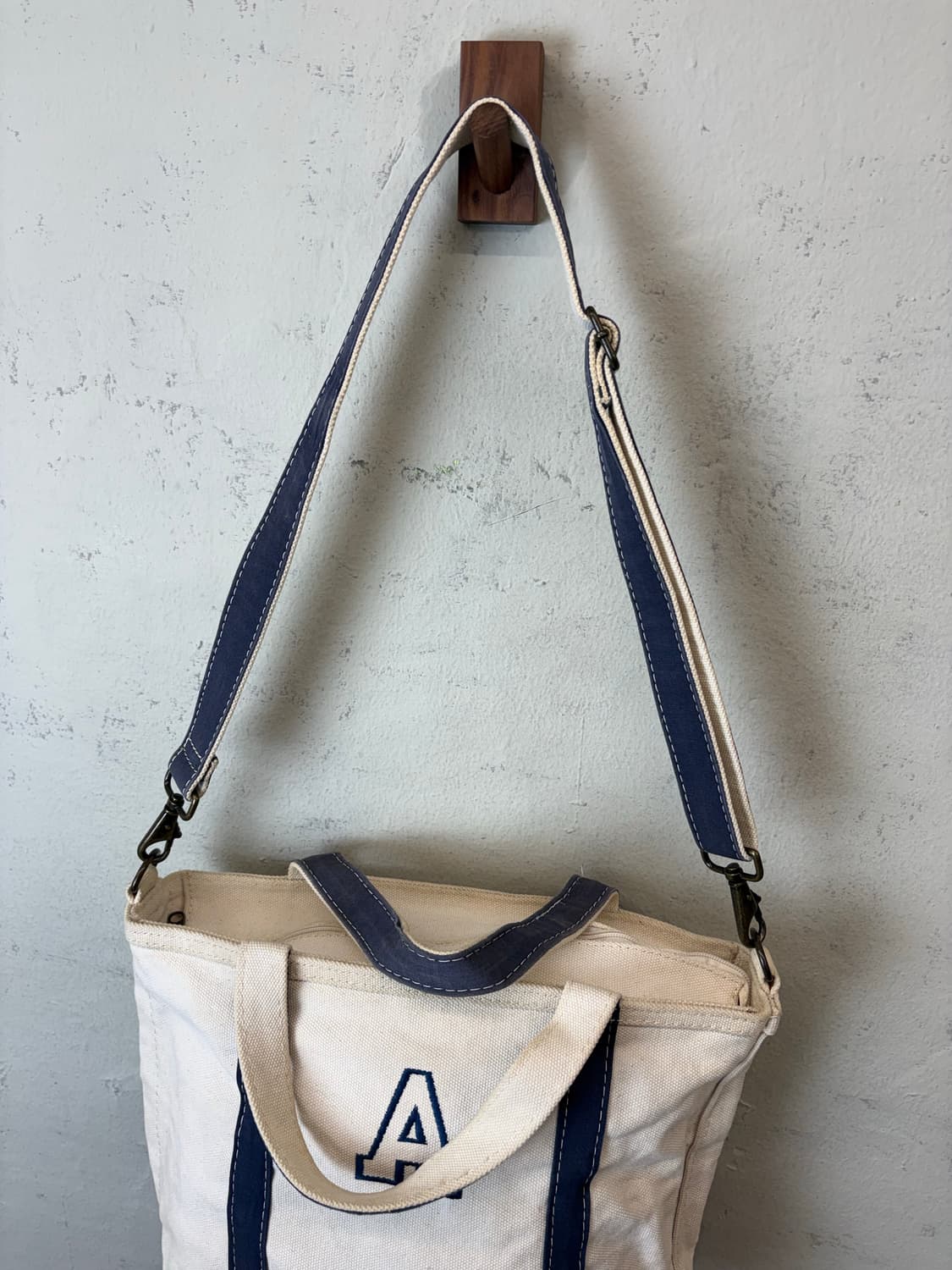 L.L.Bean 엘엘빈 빈티지 투웨이 캔버스 토트 크로스백 상품이미지4