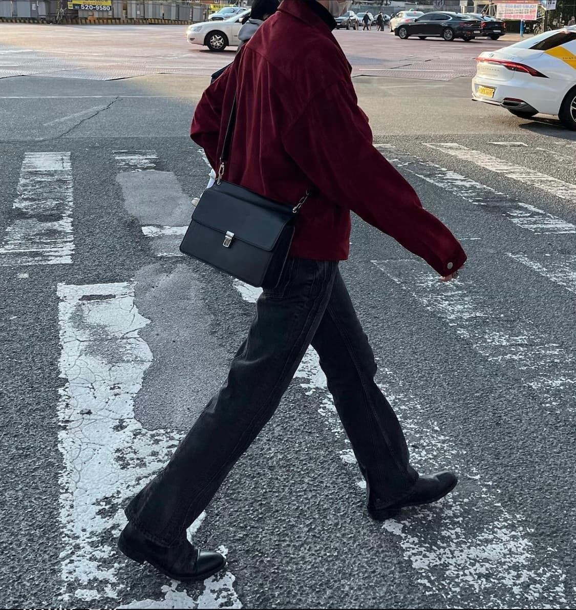 메종미네드 사이드 레이어드 데님 트라우저 48 상품이미지3