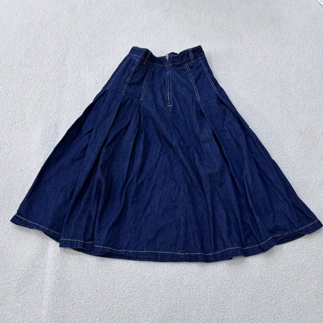 M 에잇세컨즈 플레어 데님 스커트  0306E 상품이미지1