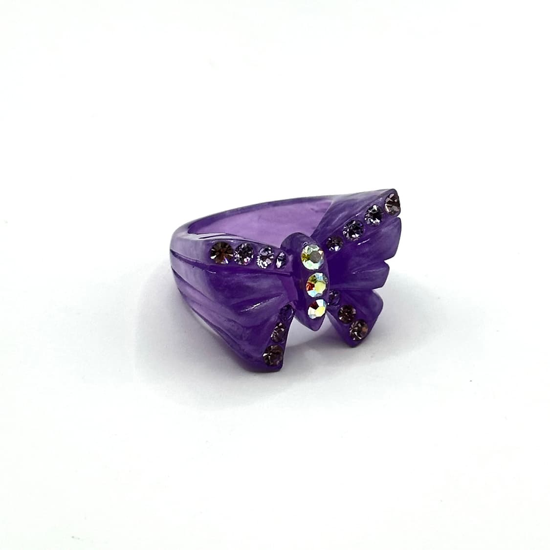 Annasui purple butterfly ring 상품이미지4