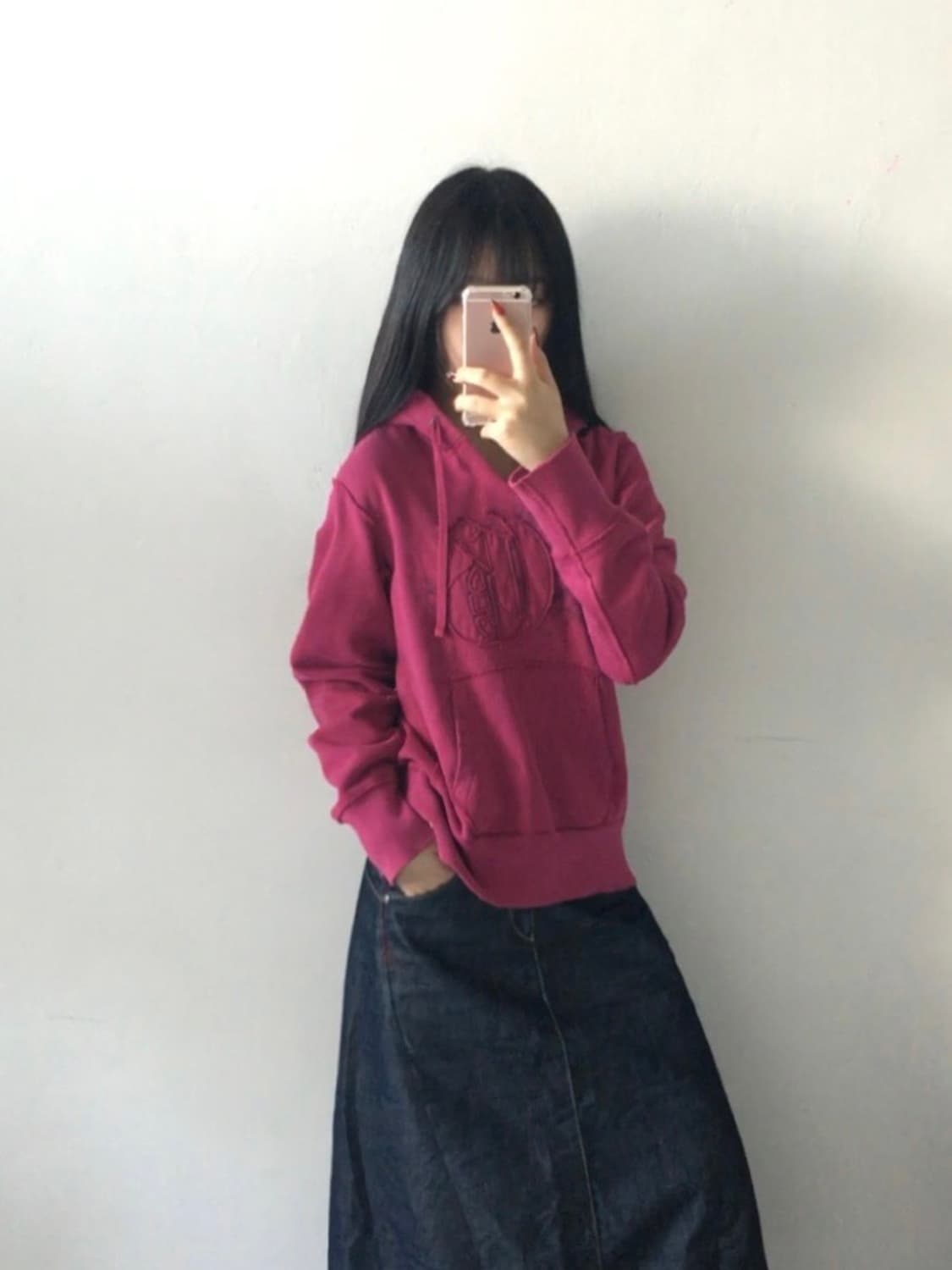 갭 자수프린팅 후드티 상품이미지2