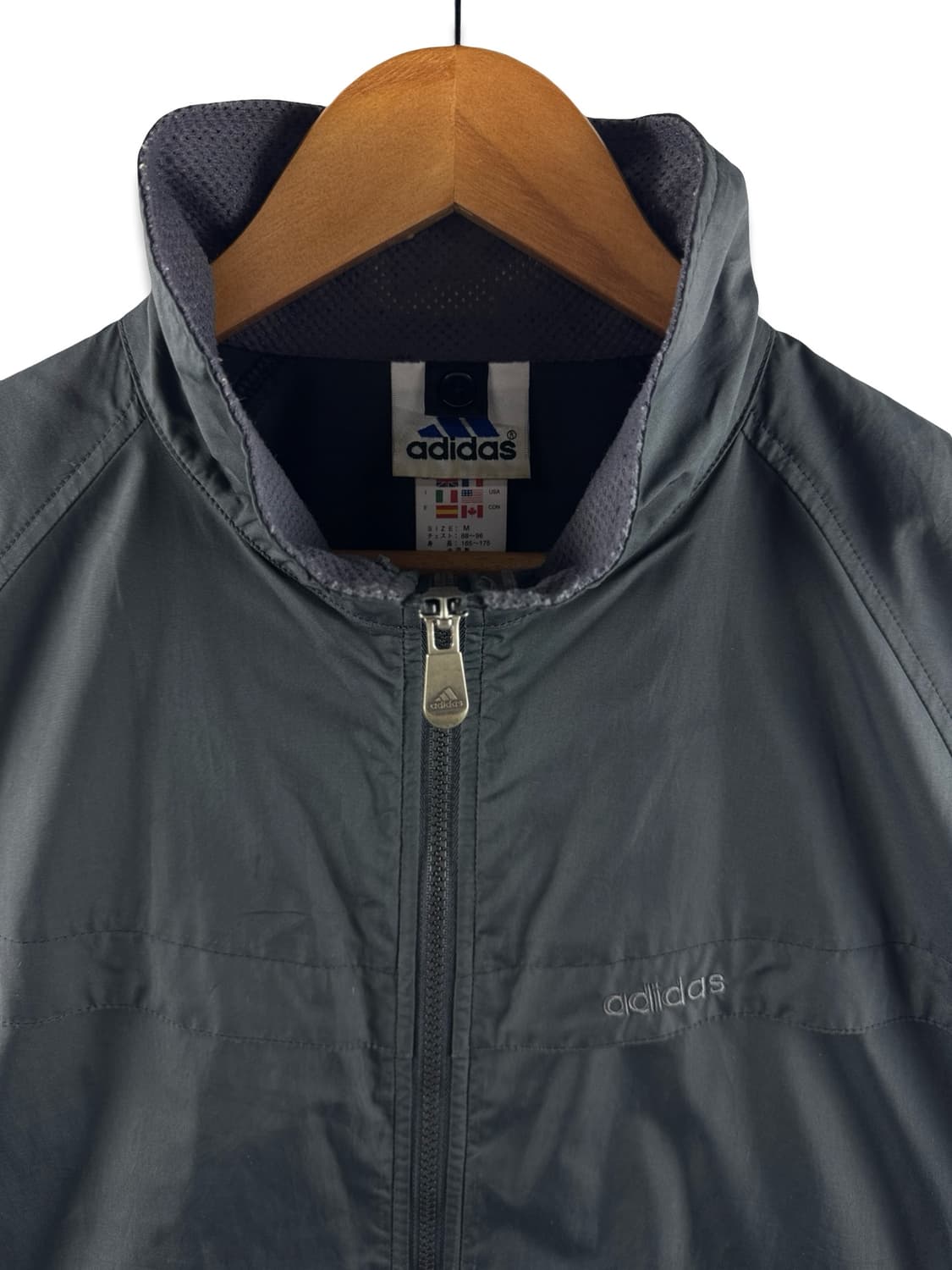 90S ADIDAS 블랙 바람막이2912 상품이미지3