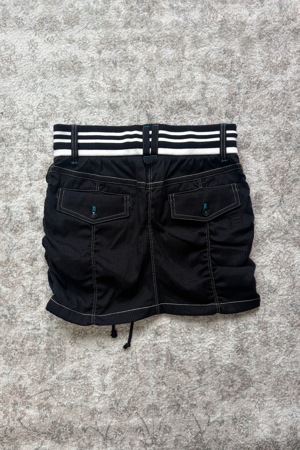 FILA Sporty Patchwork Mini Skirt 상품이미지9