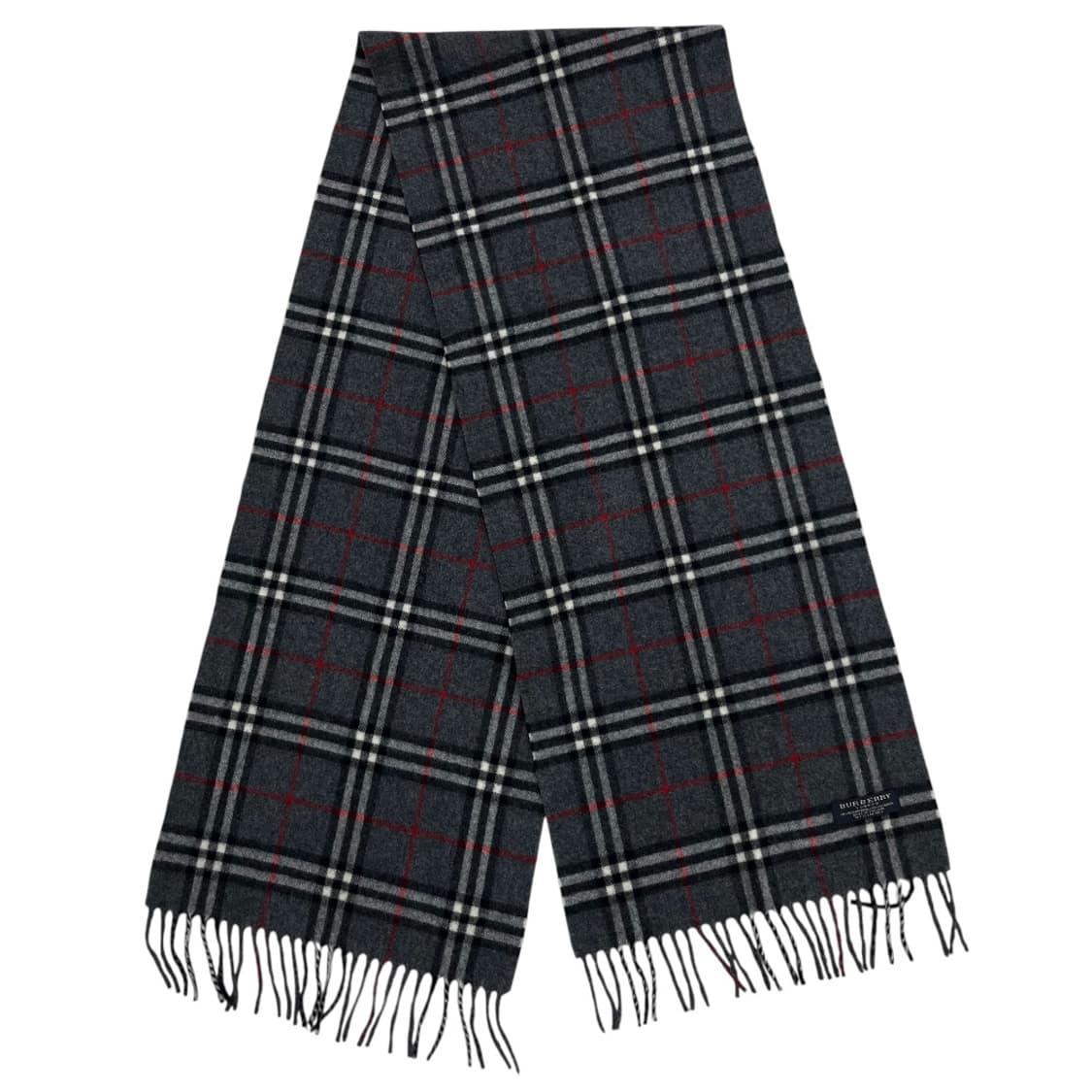 버버리 그레이 노바체크 메리노울 머플러 상품이미지3