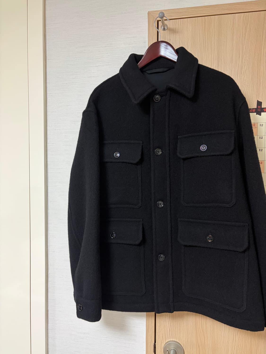 [48]르메르 헌팅자켓 블랙 상품이미지1