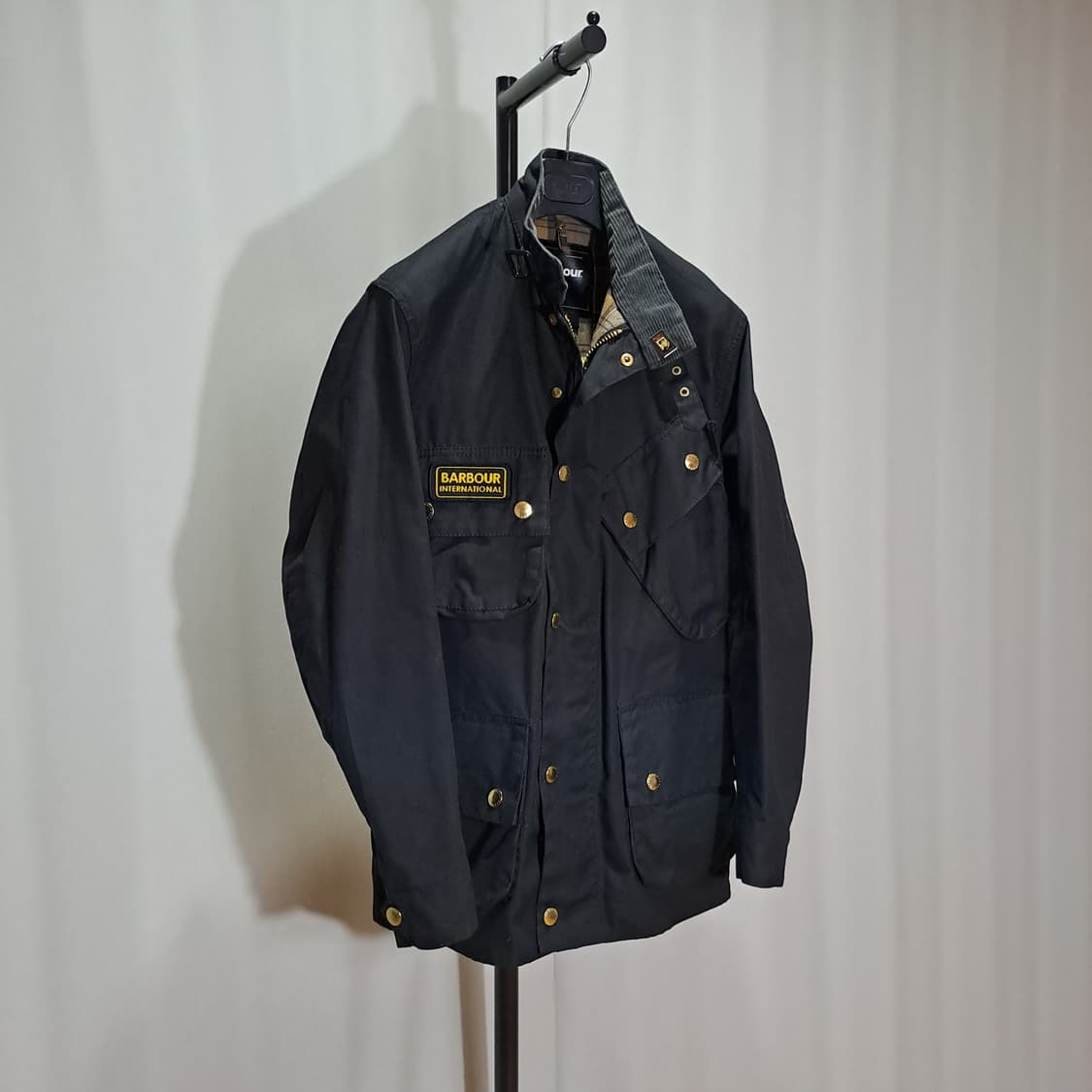 (택포) 바버 인터네셔널 오리지날 왁스 자켓 36 B324 상품이미지3