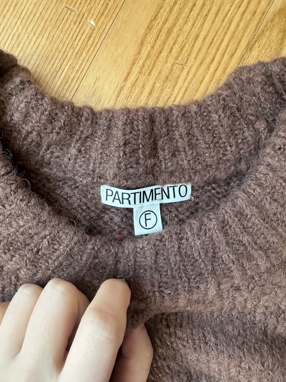 파르티멘토 우먼 니트 상품이미지3