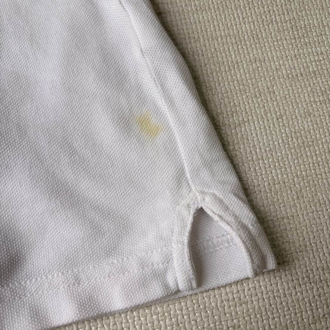 라코스테 화이트 PK카라 반팔티 상품이미지5