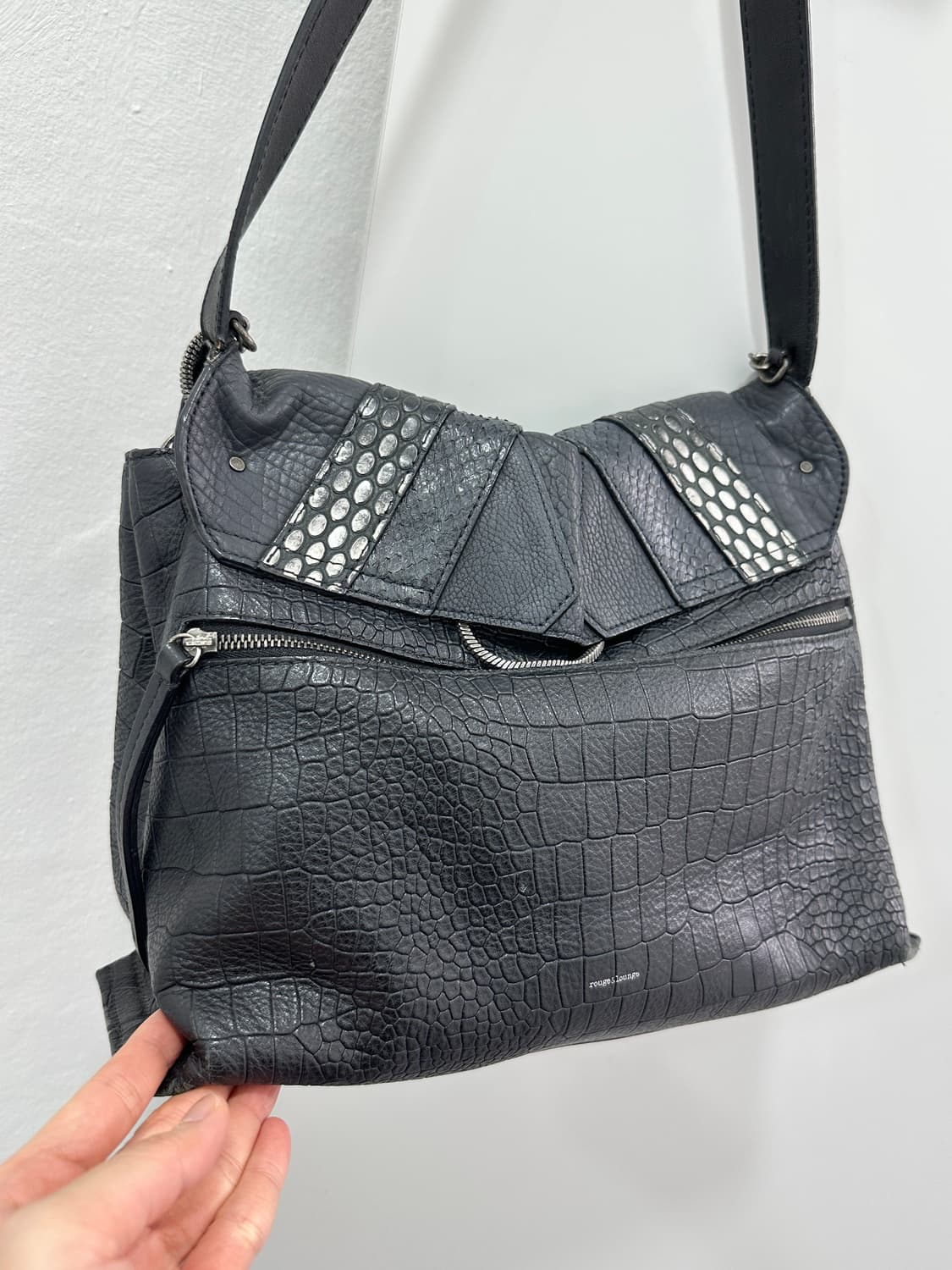 Crocodile embossed bag 상품이미지4