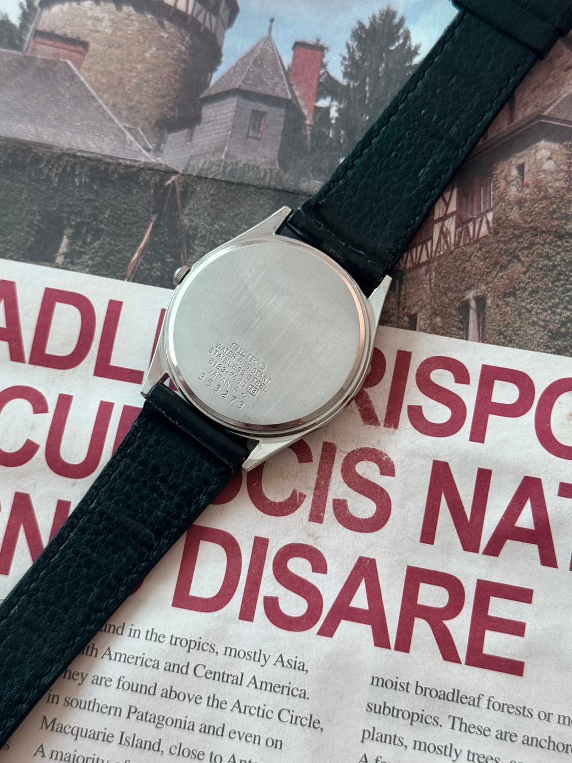 세이코 Seiko 쿼츠 크로노스 래더 데이데이트  상품이미지3