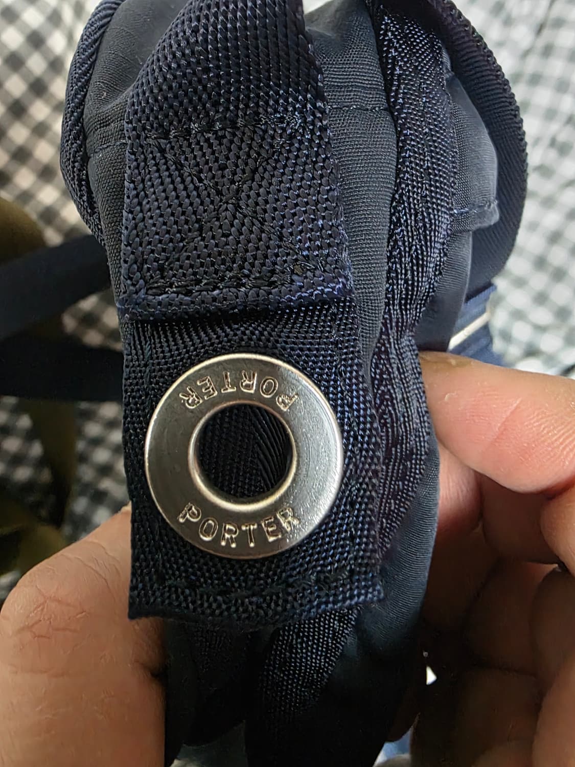 포터 프레임 숄더백 네이비 블루 상품이미지10