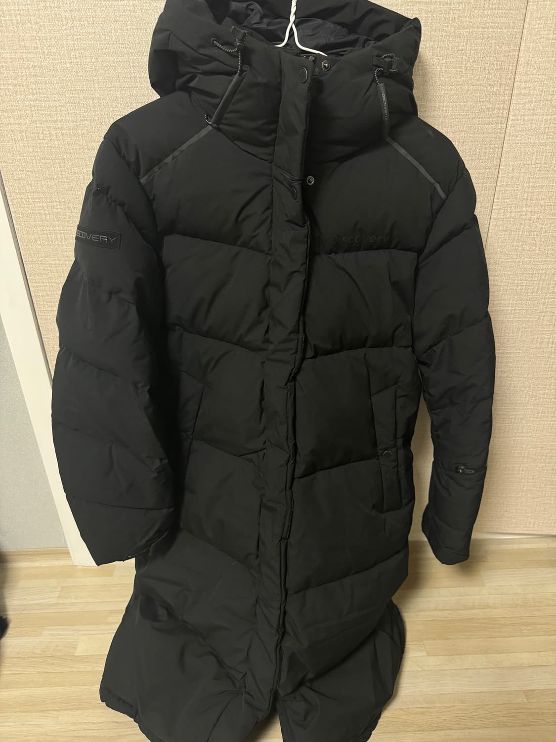 디스커버리 여성 롱패딩 블랙 상품이미지1
