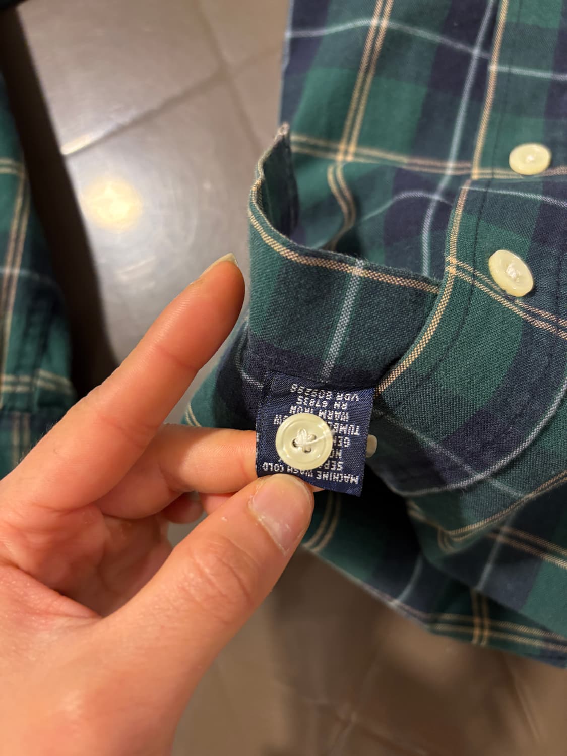 폴로 체크셔츠 상품이미지9