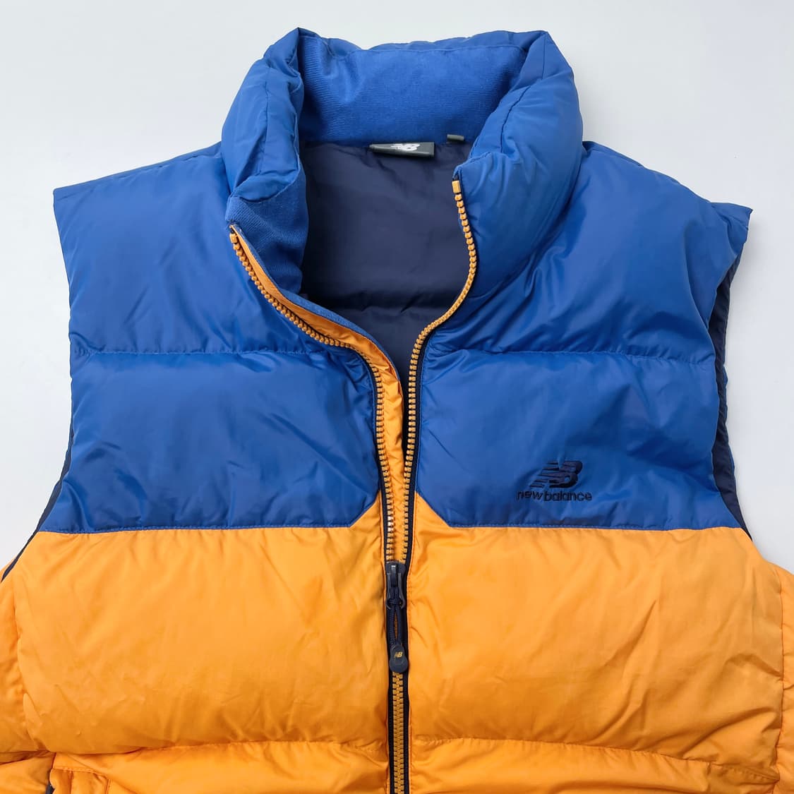 [중고] 뉴발란스 배색 패딩조끼 베스트 100(L) 상품이미지3