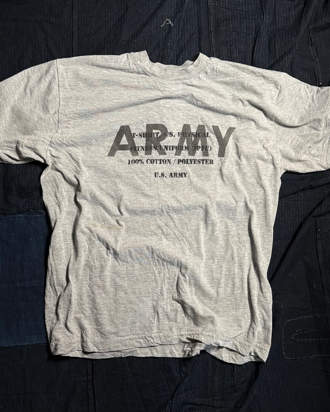 10's U.S Army 'Spec.' 스텐실 IPFU 티셔츠 L 상품이미지1