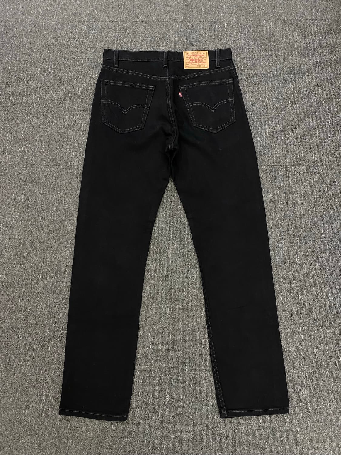 00s Levis 리바이스 505 흑청 데님팬츠 상품이미지5