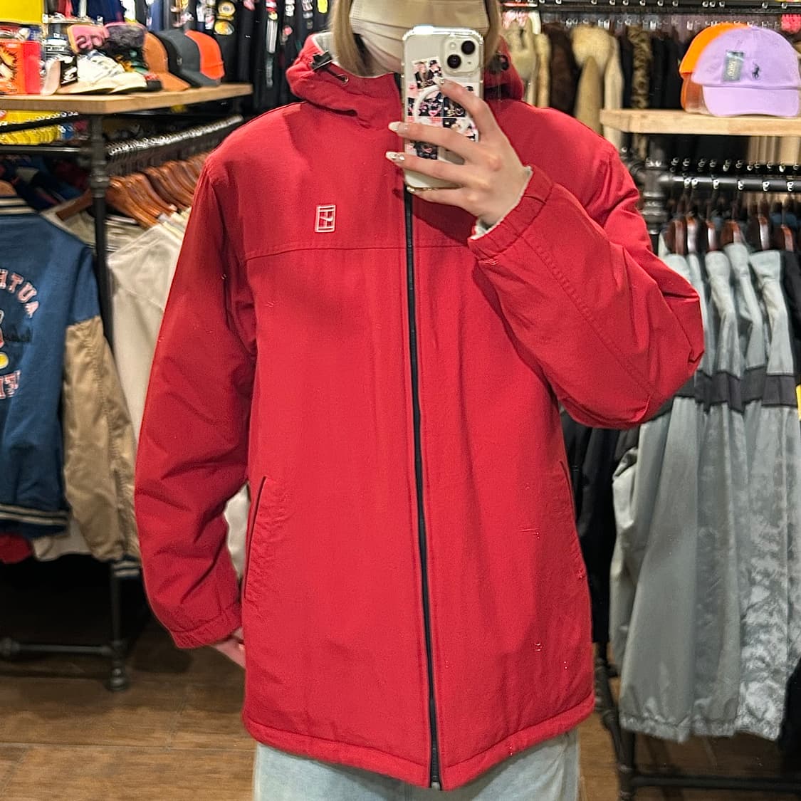 [HI] 나이키 패딩 레드 상품이미지2