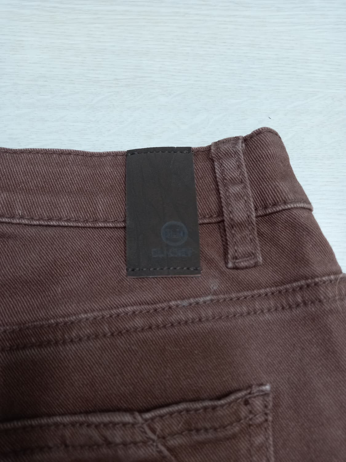 28 BLACKEY 스판 테이퍼드진 브라운 28-896 상품이미지5