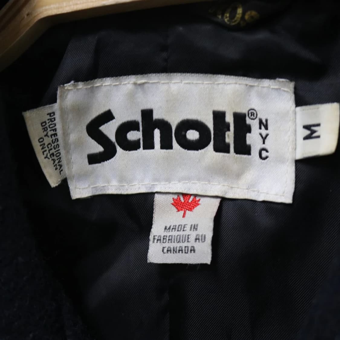 SCHOTT X EARTH MUSIC 울 혼방 더플 숏코트 60449 상품이미지6