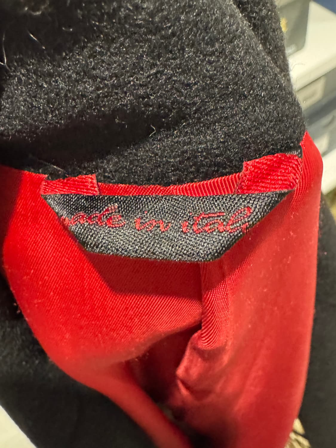 italy Turist 블랙 캐시미어 마피아 코트 상품이미지8