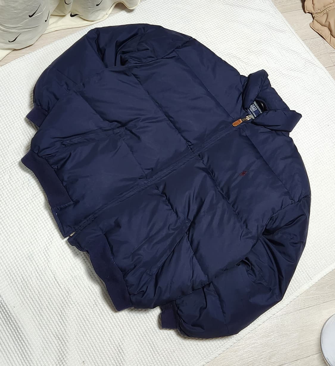 폴로 랄프로렌 딥네이비 푸퍼 숏패딩 자켓 상품이미지4