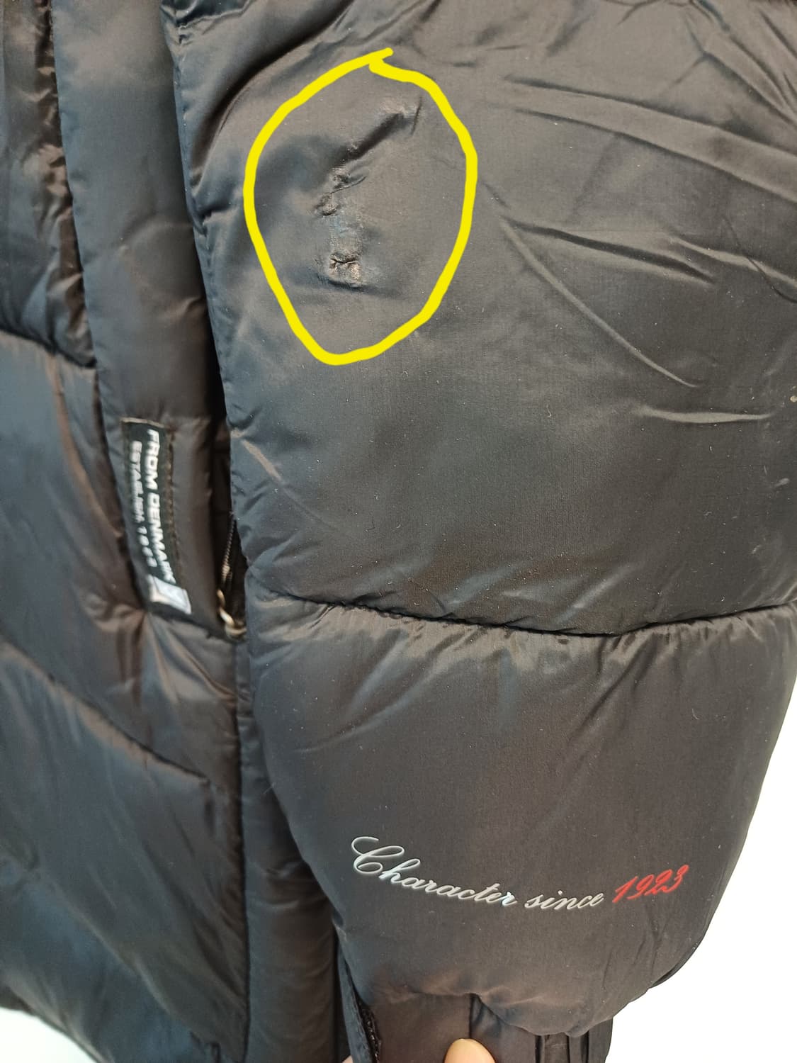 [HUMMEL 덴마크] 남성 L 롱패딩 / 블랙  상품이미지8