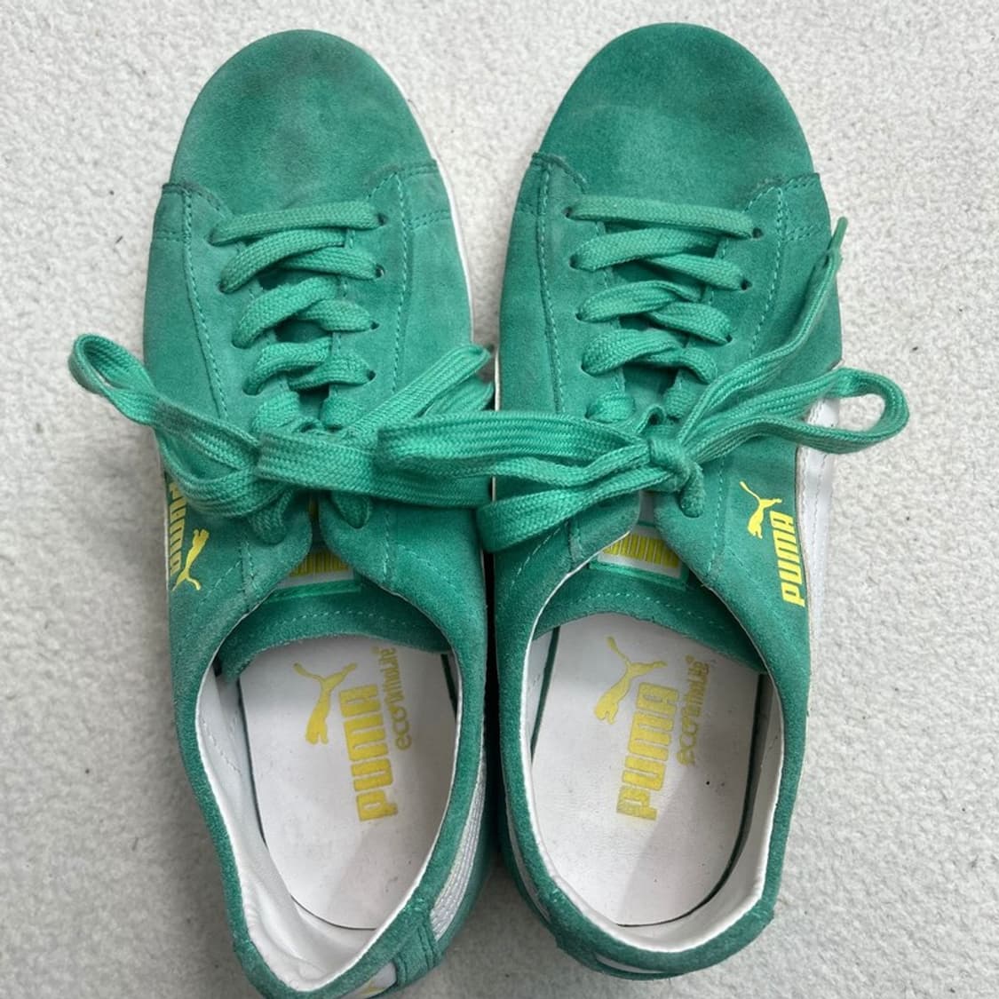 푸마 글라이드 로우 스니커즈 그린 230 상품이미지5