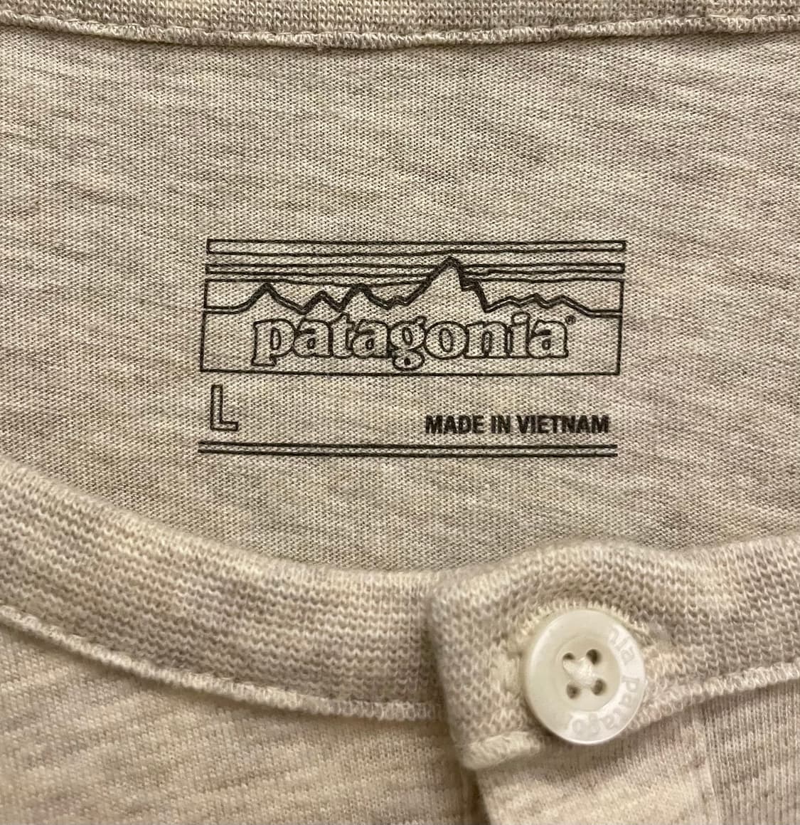 (L~XL)파타고니아 오가닉코튼 풀오버 헨리넥 롱슬리브 티셔츠 상품이미지9