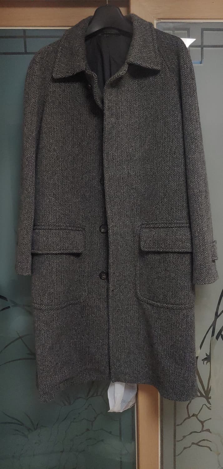 드레익스 aw23 헤링본 코트 상품이미지1