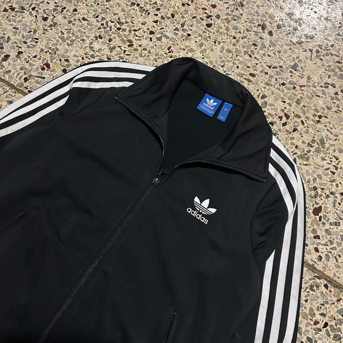 아디다스(ADIDAS) 파이어버드 블랙 트랙탑 져지 상품이미지2