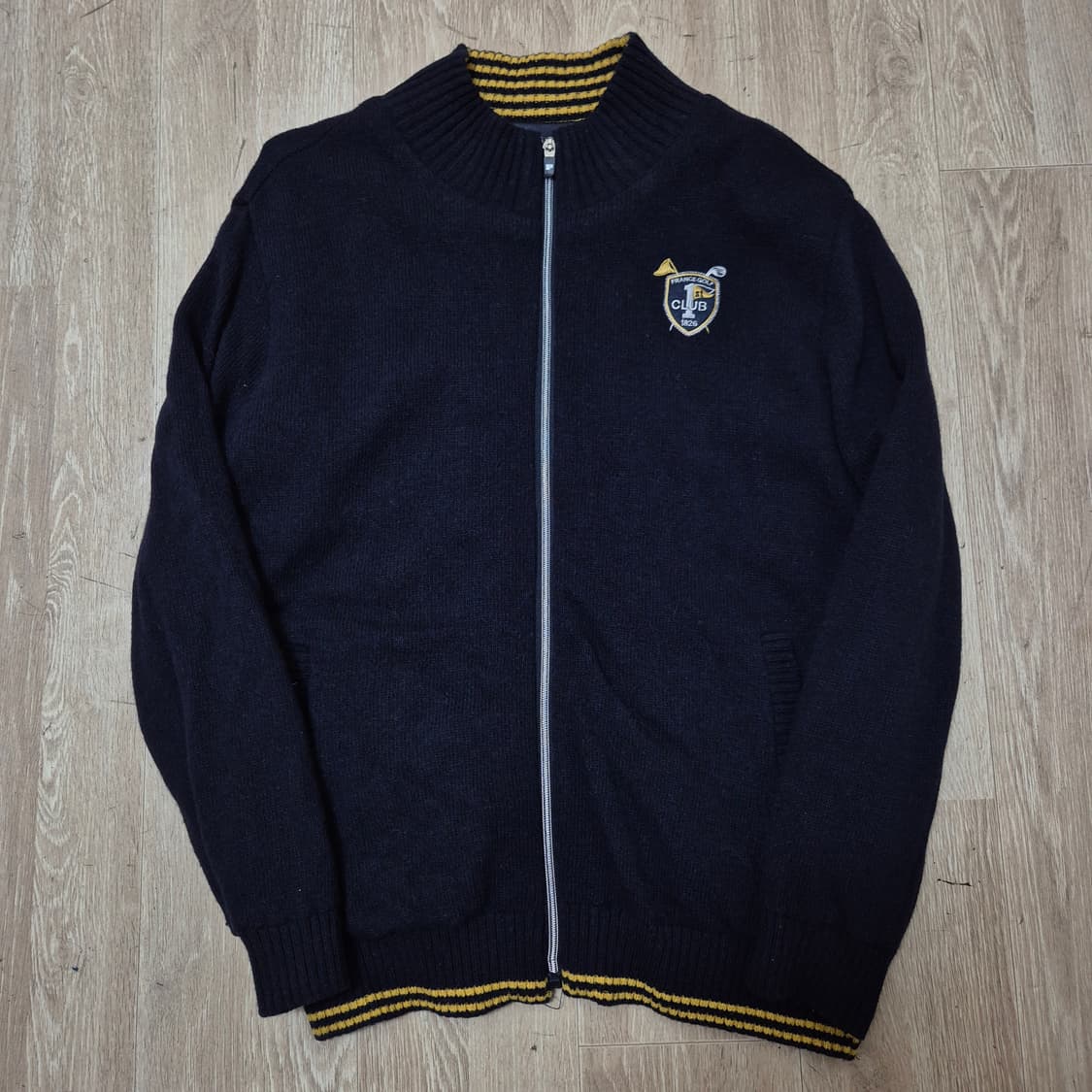 피가로 스포츠 파리 남성 골프웨어 방풍 니트 집업 M(95) 상품이미지1