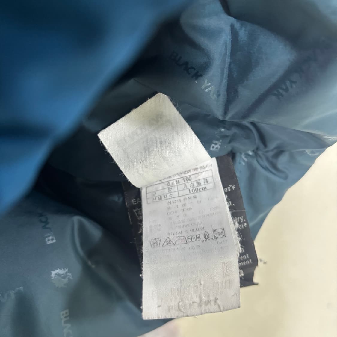 100 블랙야크 고어텍스 라쿤털 거위털 패딩 상품이미지5